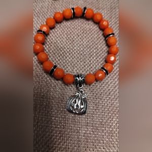 COPY - Cute Halloween festive beaded stretch bracelet UNISEX